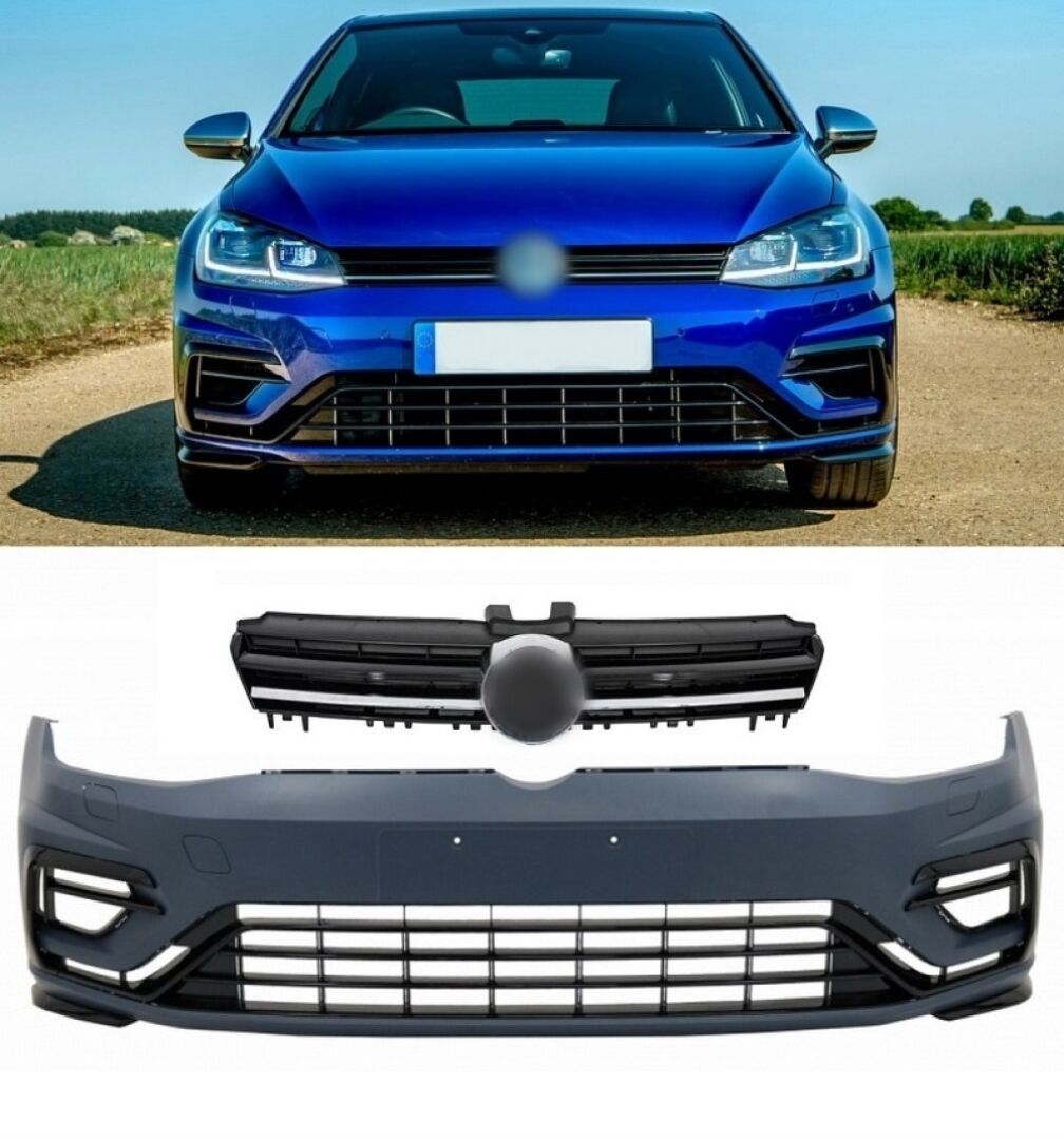 GOLF 7.5 IÇIN UYUMLU 'R' ON TAMPON + PANJUR 'R'