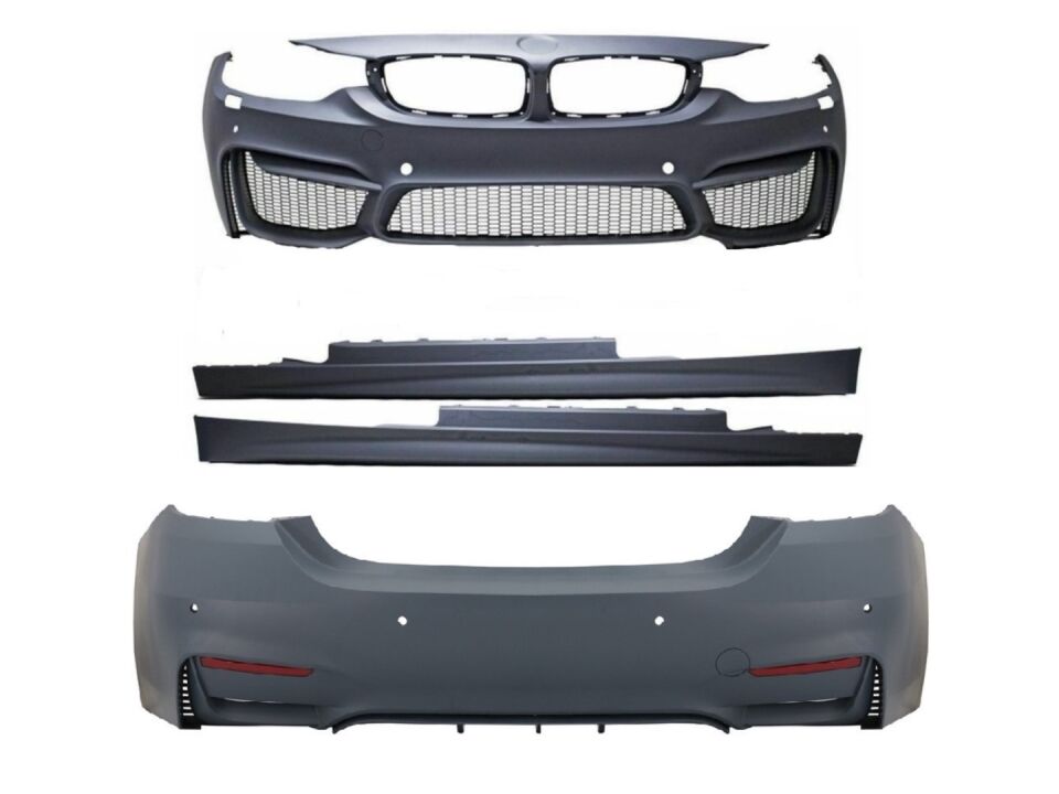 4 SERISI F32 COUPE IÇIN UYUMLU  M4 GÖRÜNÜM  BODY KIT - 2 KAPI