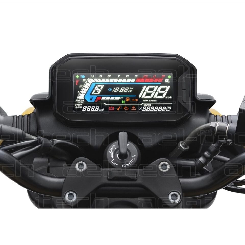 Tvs Raider 125 Uyumlu Dijital Gösterge 9H Nano Ekran Koruyucu
