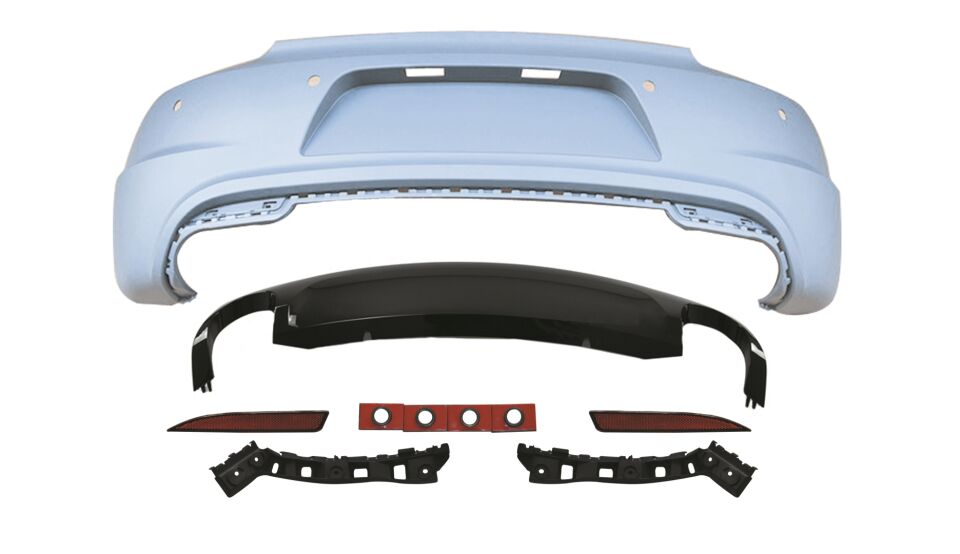 SCIROCCO 2009-2014 IÇIN UYUMLU R BODY KIT