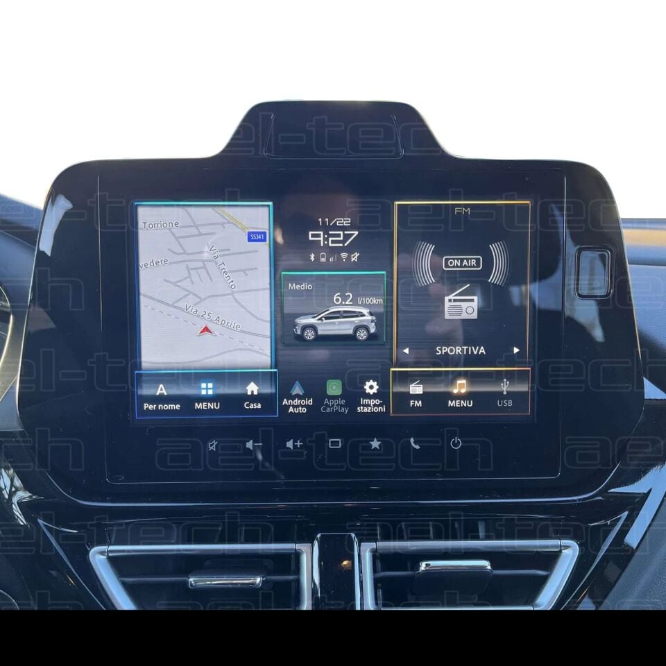 Suzuki S-Cross Uyumlu Navigasyon ve Sensör 9H Nano Ekran Koruyucu 2 li Set