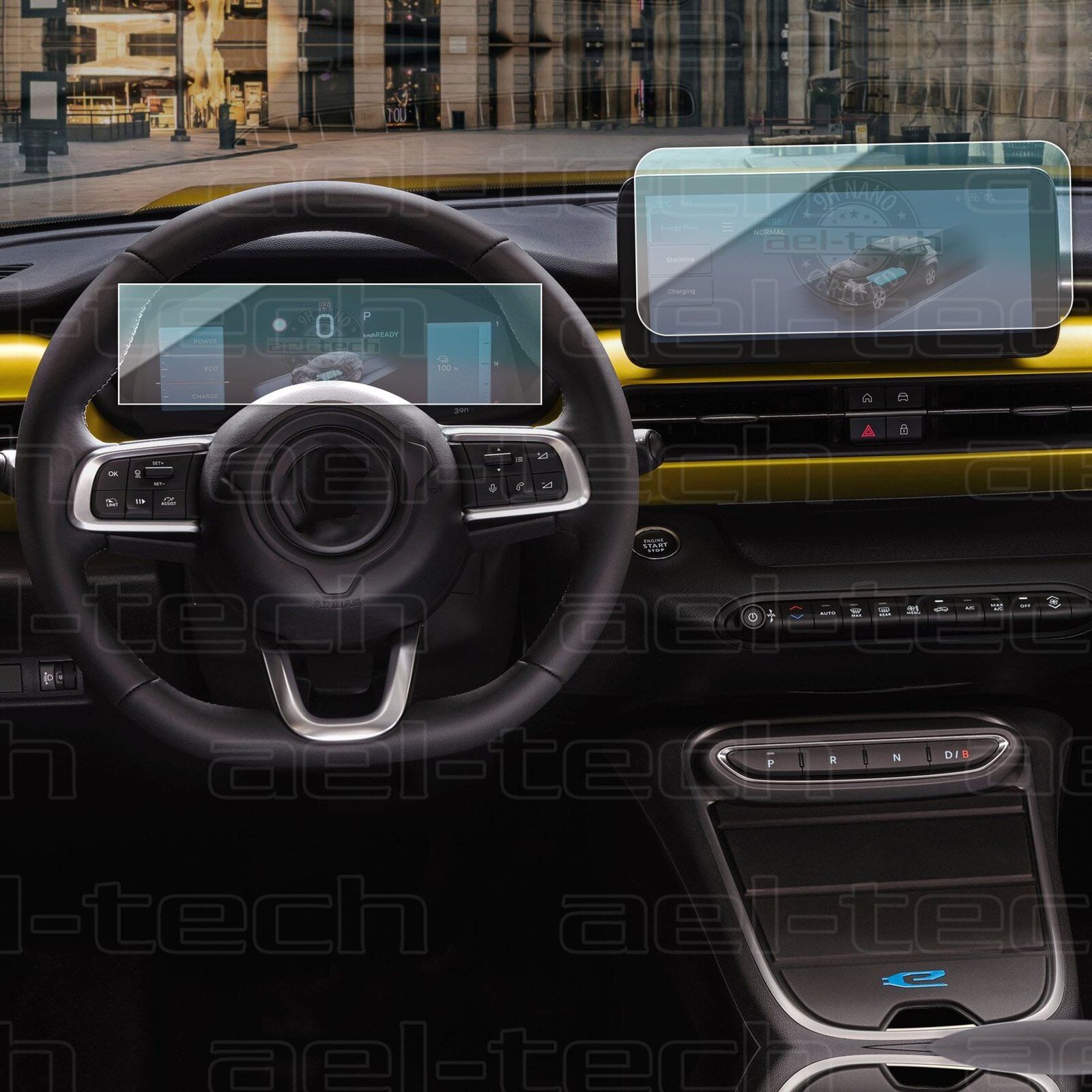 Jeep Avenger Uyumlu Dijital Gösterge ve Navigasyon 9H Nano Ekran Koruyucu