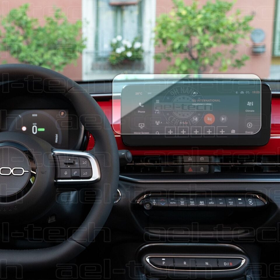Fiat 600 Uyumlu 10 inç Navigasyon 9H Nano Ekran Koruyucu