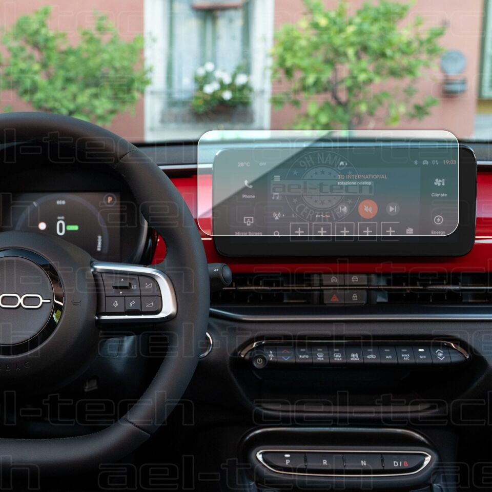 Fiat 600 Uyumlu 10 inç Navigasyon 9H Nano Ekran Koruyucu