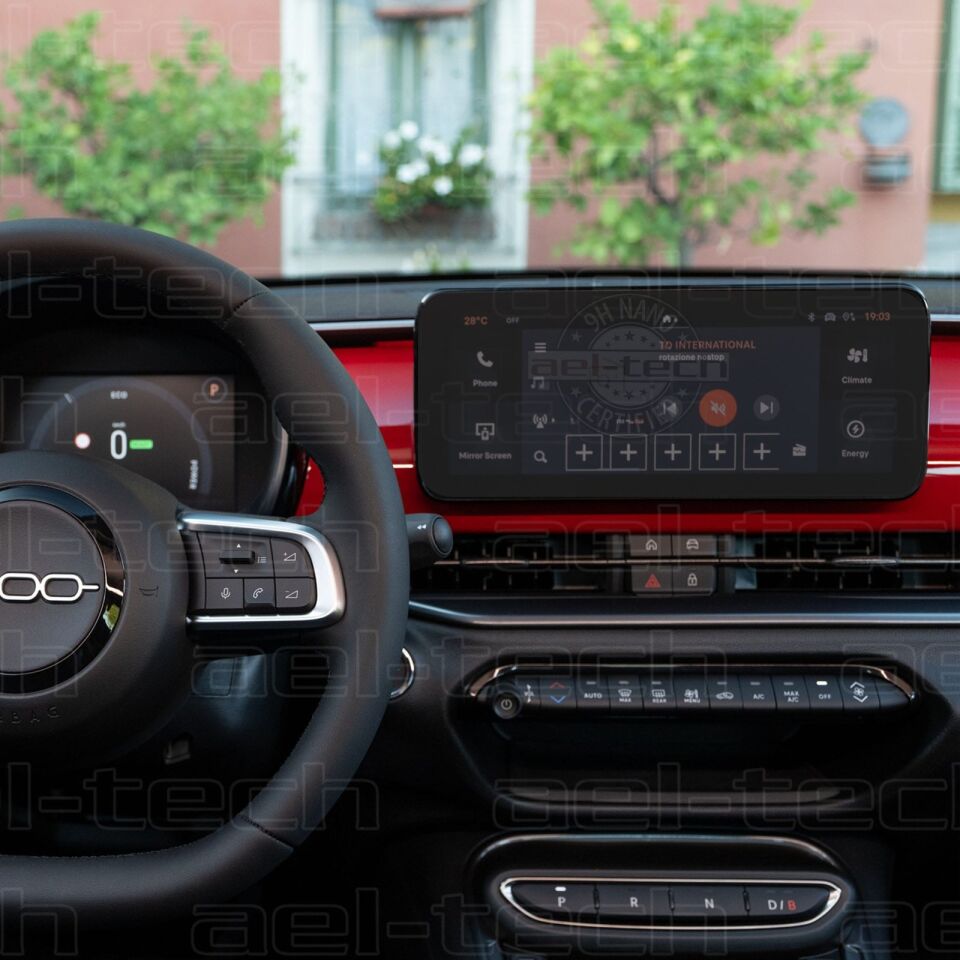 Fiat 600 Uyumlu 10 inç Navigasyon 9H Nano Ekran Koruyucu