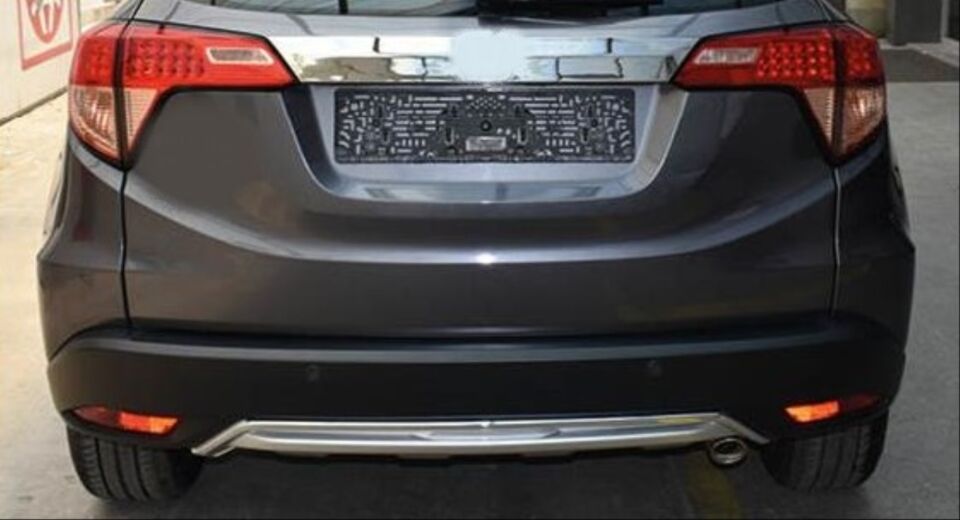 HR-V 2016-2021 IÇIN UYUMLU  ARKA TAMPON ALT KAPLAMA (DIFUZOR)