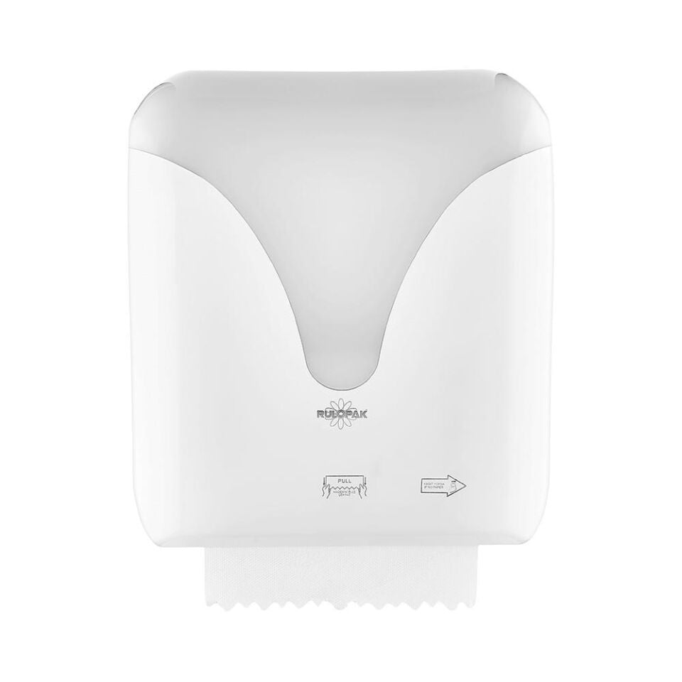 Rulopak Elite Autocut Kağıt Havlu Dispenseri 21 Cm Beyaz