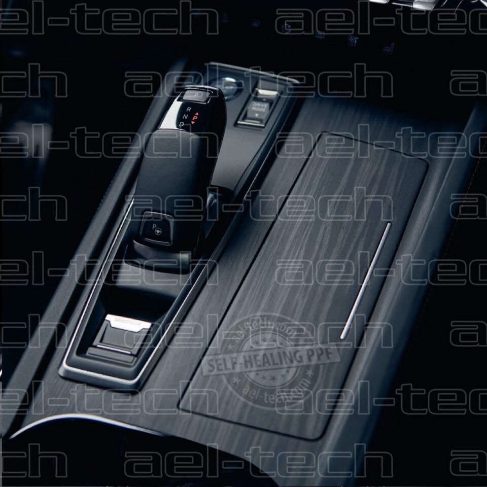 Peugeot 508 Piano Black Joystick Vites Orta Konsol Uyumlu TPU Koruyucu