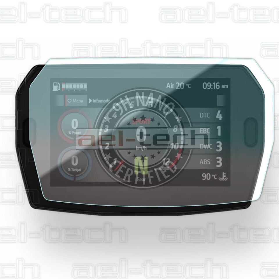 Ducati Multistrada V2 S Uyumlu Dijital Gösterge 9H Nano Ekran Koruyucu