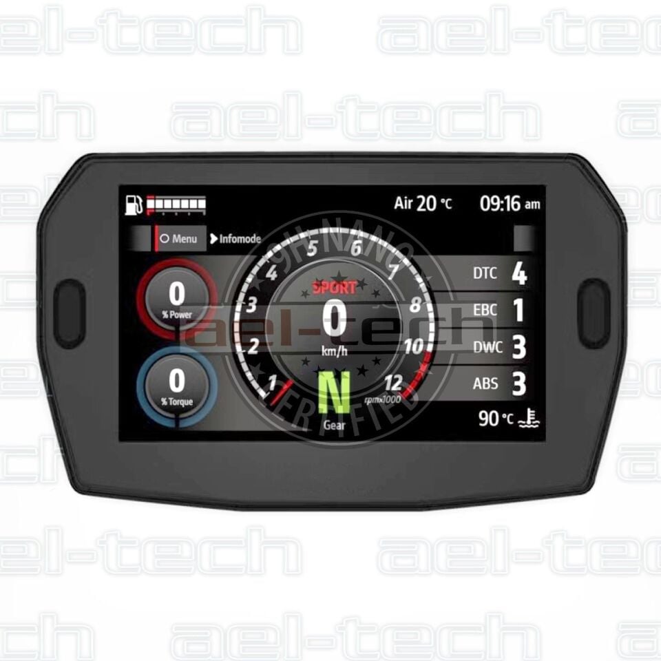 Ducati Multistrada V2 S Uyumlu Dijital Gösterge 9H Nano Ekran Koruyucu