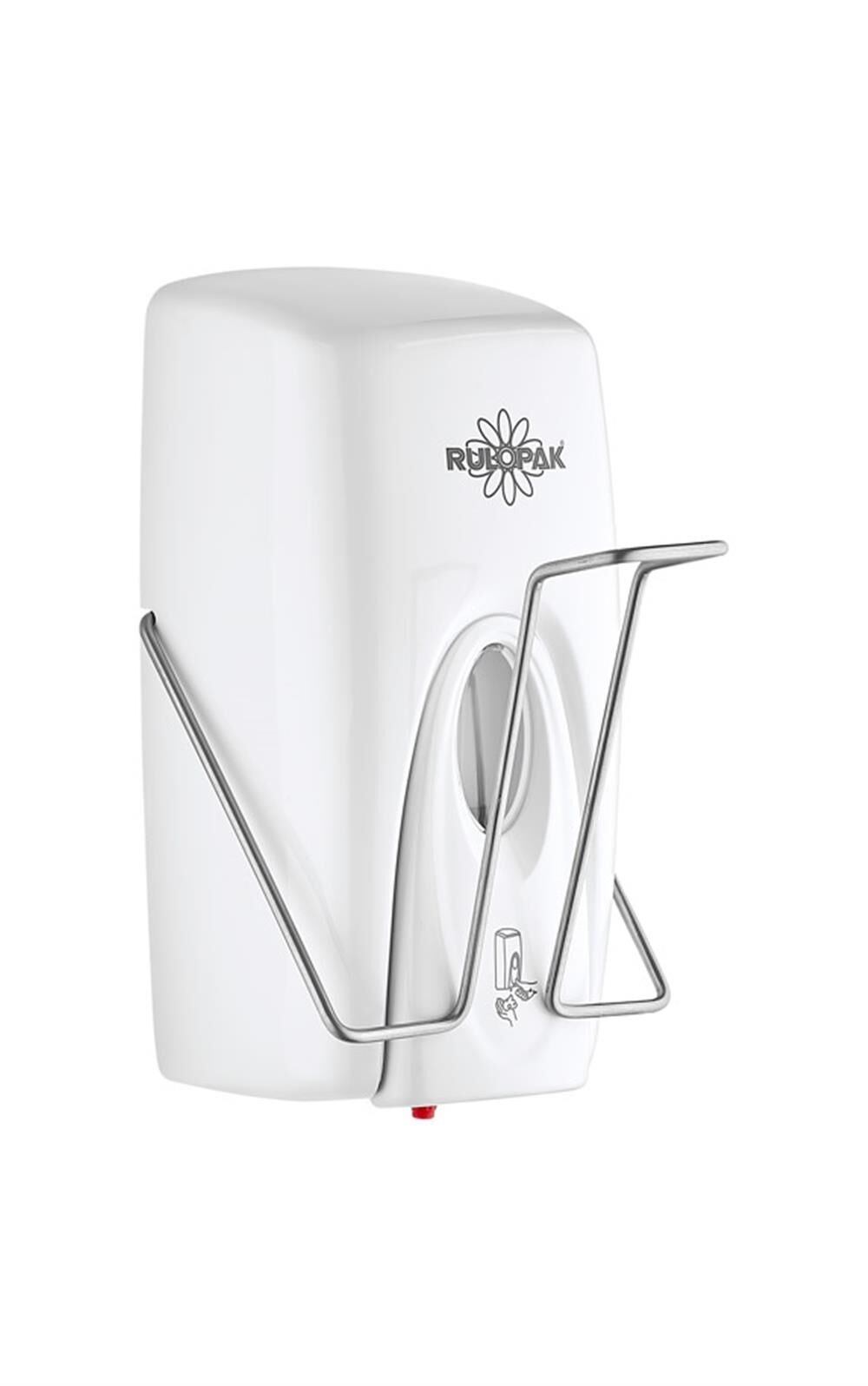 Rulopak Manuel Sprey Dezenfektan Dispenseri Dirsek Temaslı 1000 Ml Beyaz