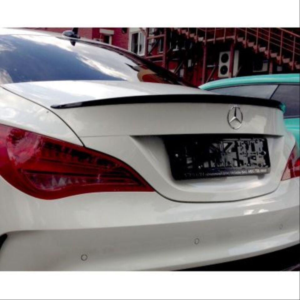 W117 CLA IÇIN UYUMLU CLA 2013-2019 SPOILER PIANO BLACK