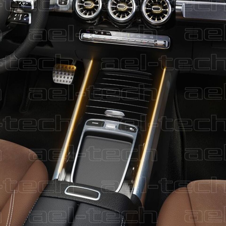 Mercedes CLA Seri Orta konsol uyumlu TPU Koruyucu