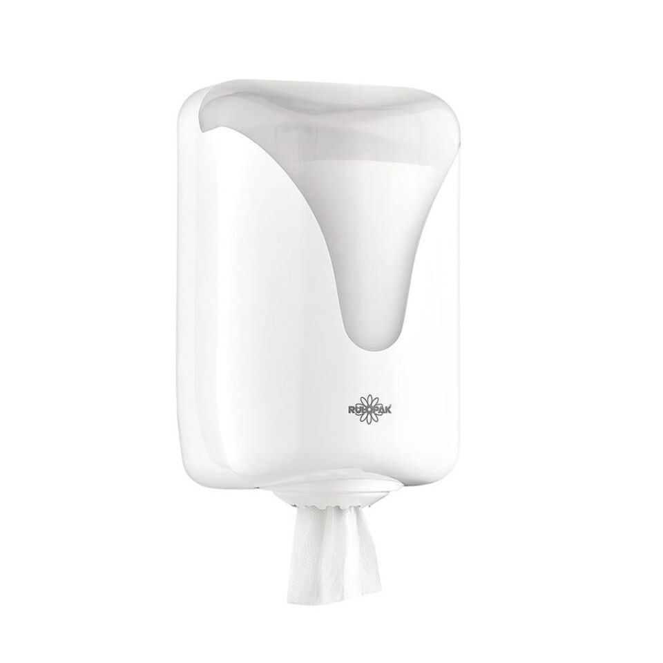 Rulopak Elite İçten Çekmeli Kağıt Havlu Dispenseri Beyaz