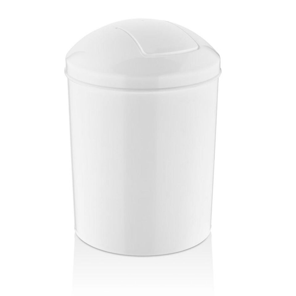 Rulopak Kelebek Kapak Çöp Kovası 15 Litre Beyaz