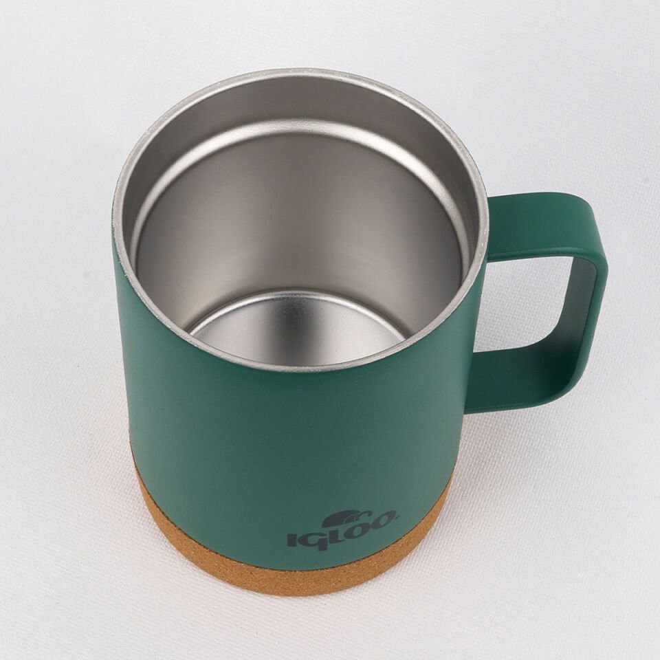 Igloo Cork Mug 350ml-YEŞİL
