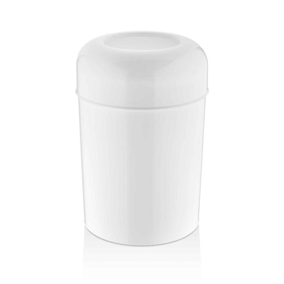 Rulopak Pota Kapak Çöp Kovası 15 Litre Beyaz