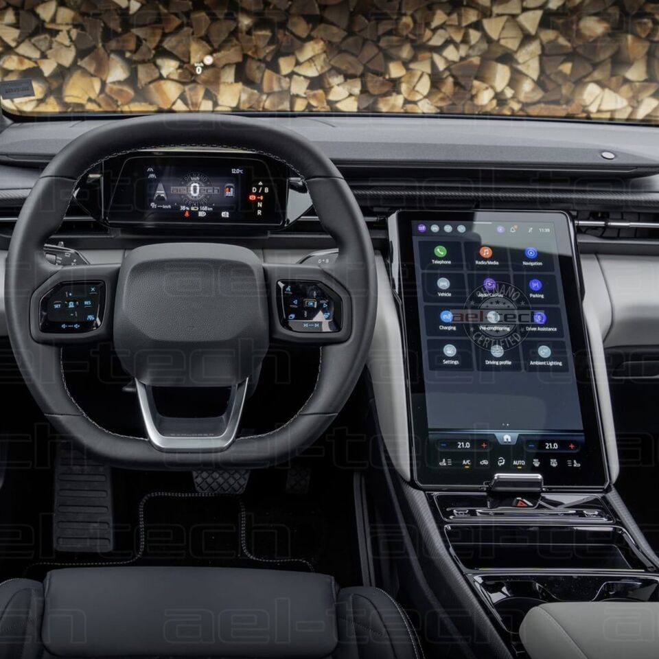 Ford Explorer Uyumlu Navigasyon ve Dijital Gösterge 9H Nano Ekran Koruyucu 2li Set