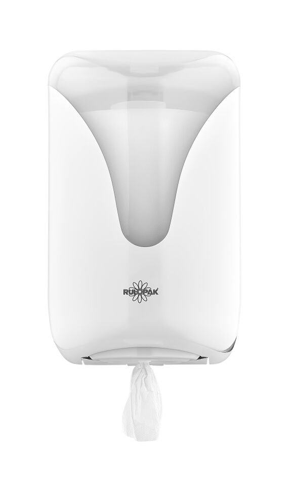 Rulopak Elite İçten Çekmeli Perforeli Havlu Dispenseri - Beyaz