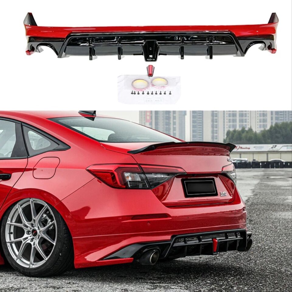 CIVIC FE1 2021+ IÇIN UYUMLU  BODY KIT (EGZOZ DAHİL)