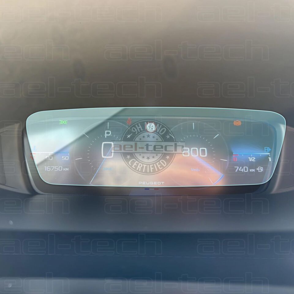 Peugeot 2008 Allure Dijital Gösterge 9H Nano Ekran Koruyucu 2025