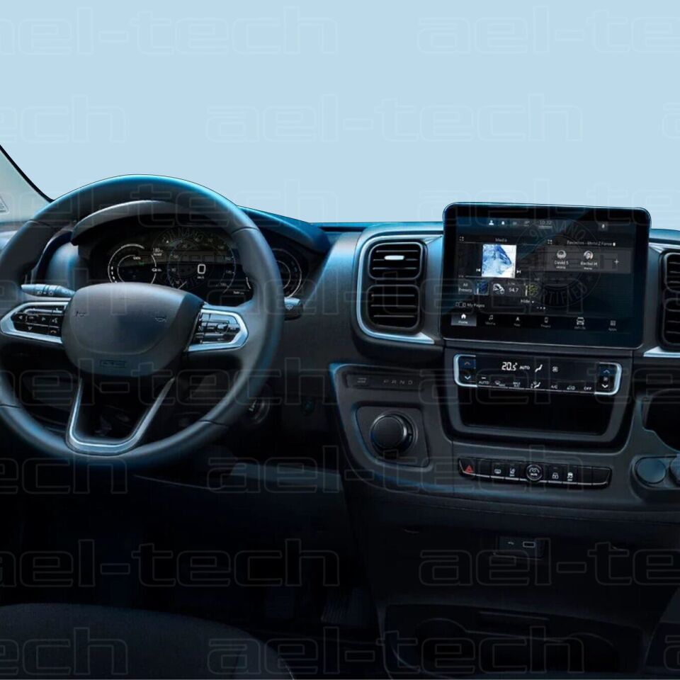 Peugeot Boxer Uyumlu Dijital Gösterge ve Multimedya 9H Nano Ekran Koruyucu 2li Set 2025