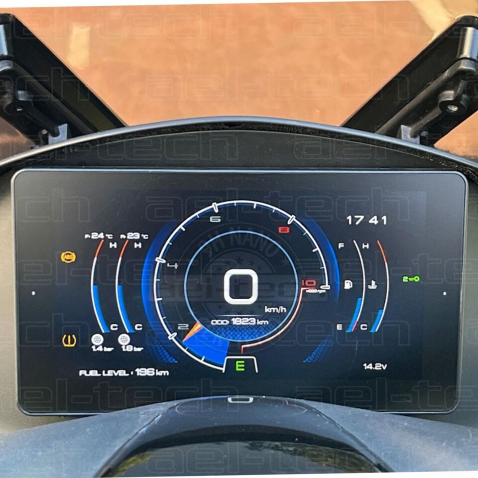 RKS Rz 250 S Uyumlu Gösterge 9H Nano Ekran Koruyucu 2025