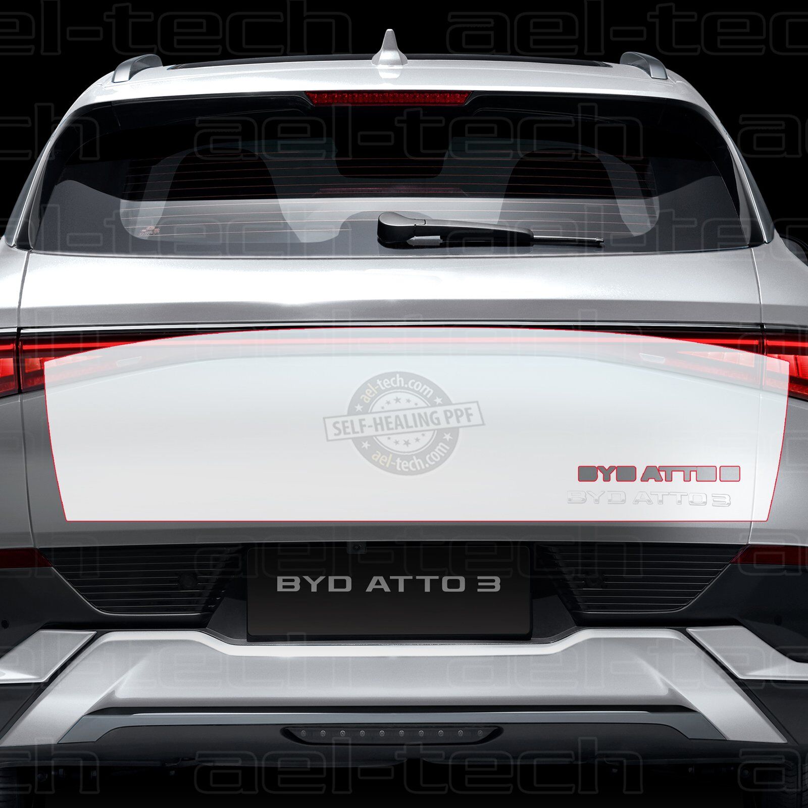 Byd Atto 3 Uyumlu Arka Bagaj Kapağı TPU Koruyucu 2025