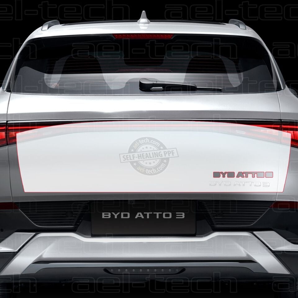 Byd Atto 3 Uyumlu Arka Bagaj Kapağı TPU Koruyucu 2025