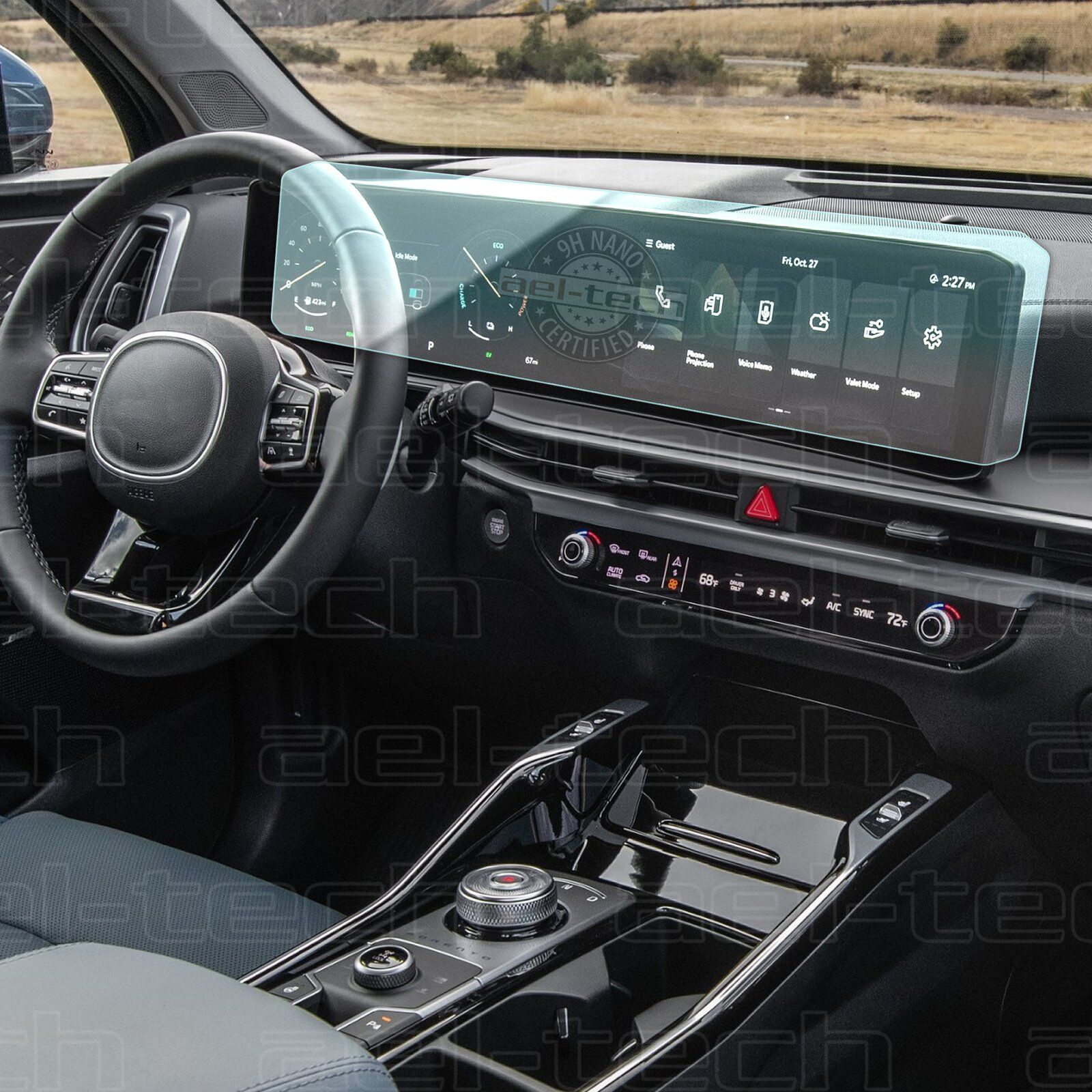 Kia Sorento Uyumlu 9H Nano Ekran Koruyucu 2024/2025