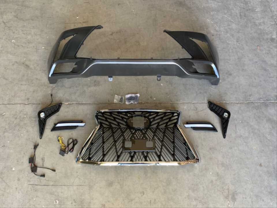 HILUX VIGO (2012-2015) IÇIN UYUMLU LEXUS ÖN TAMPON+PANJUR