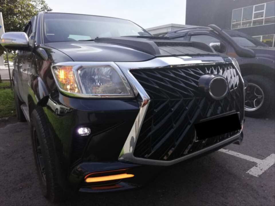 HILUX VIGO (2012-2015) IÇIN UYUMLU LEXUS ÖN TAMPON+PANJUR