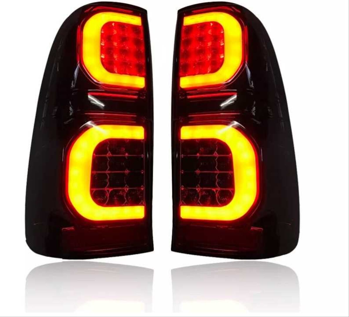 HILUX VIGO (2012-2015) IÇIN UYUMLU SMOKE LED STOP - DIZAYN B