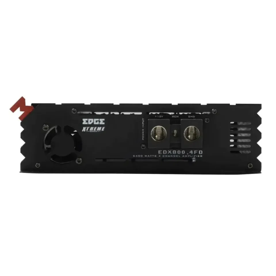 EDGE 6400W AMFİ EDX800.4FD - 4 Kanal | Araç Ses Sistemleri İçin Yüksek Güç Çıkışı