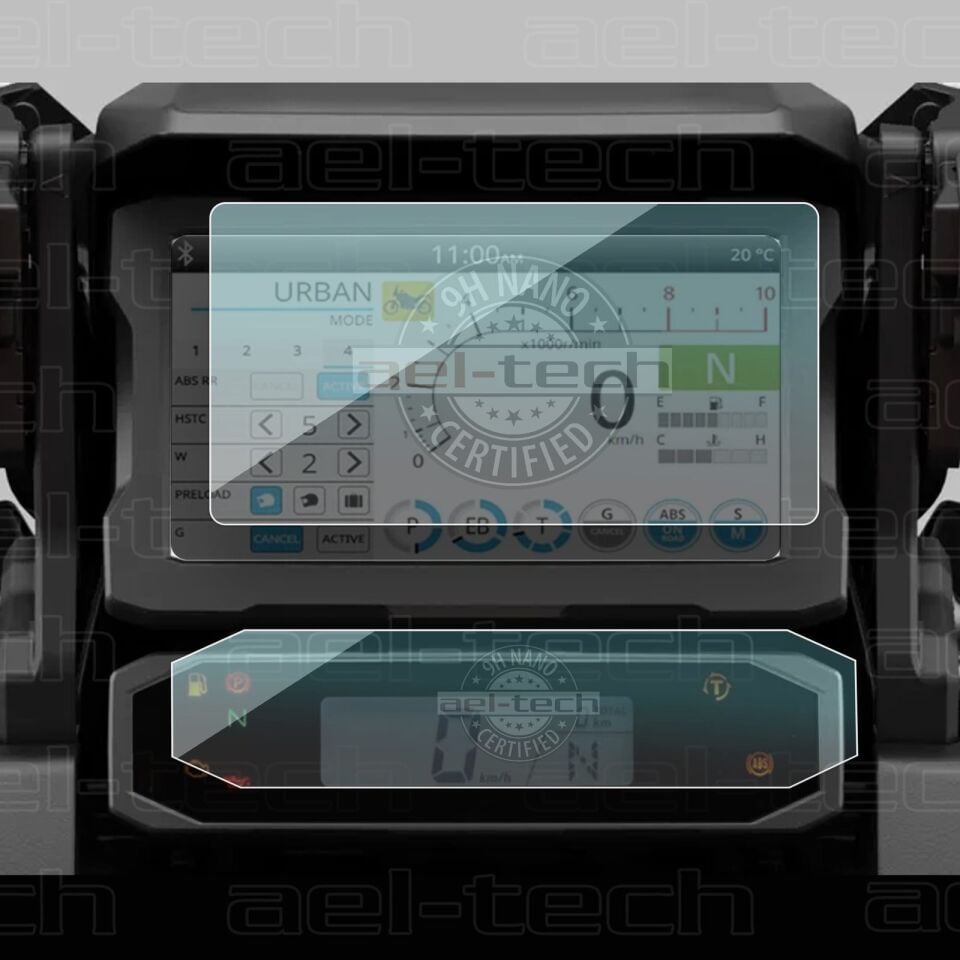 Honda NT 1100 Uyumlu Navigasyon Ve Bilgi Ekran 9H Nano Ekran Koruyucu 2022-2025