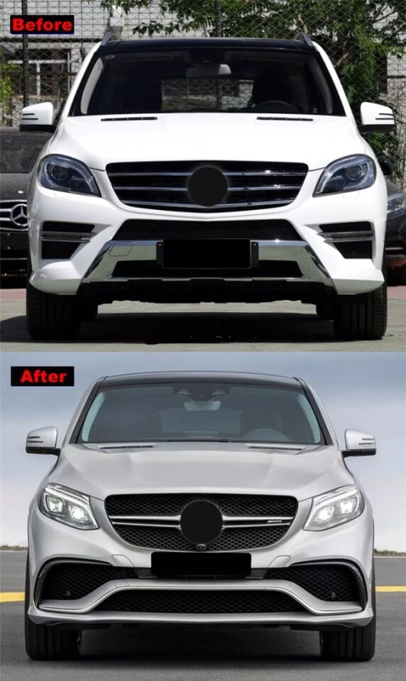 ML SERISI IÇIN UYUMLU  GLE GÖRÜNÜM BODY KIT (FACELIFT) (12-15)     (xenon farlı model için)