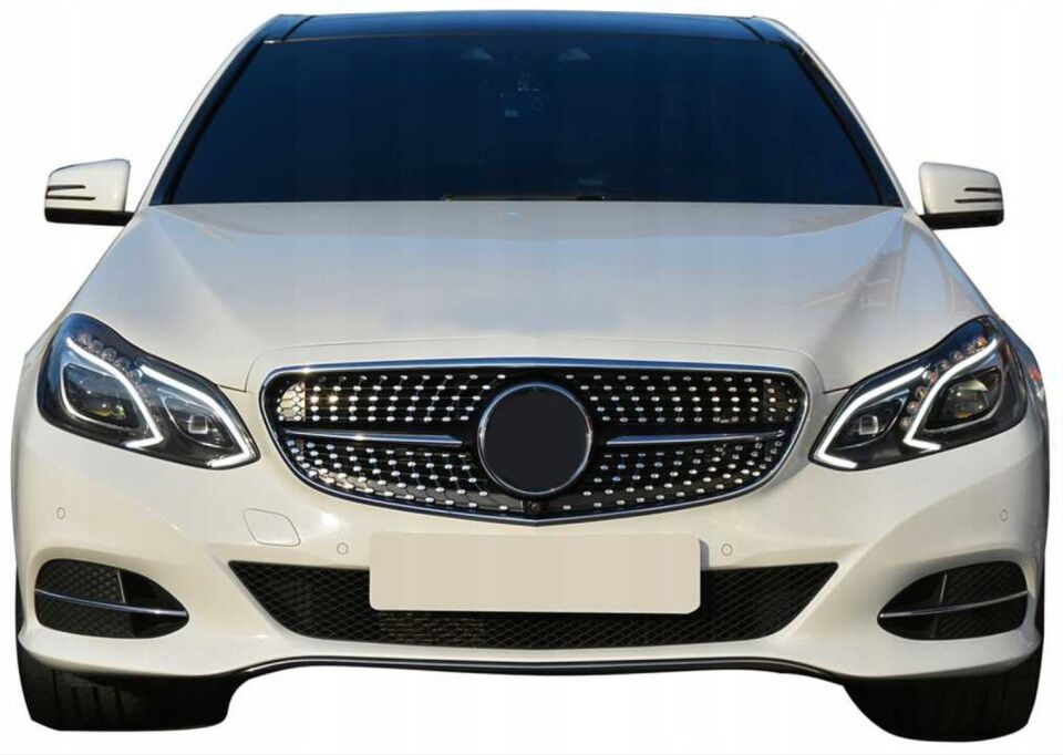 FOR MERCEDES W212 2013-2015 E SERIES DIAMOND FRONT GRILLE (FACELIFT)