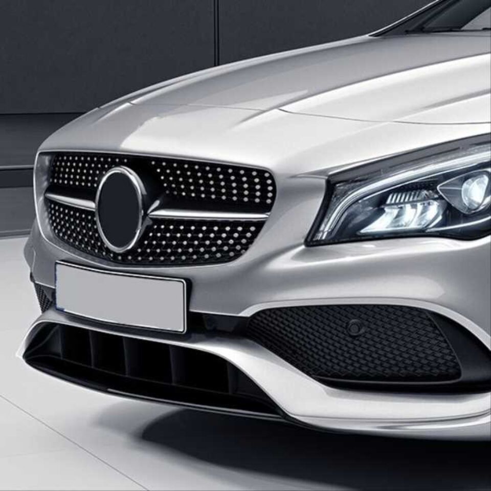 W117 CLA IÇIN UYUMLU (2016-2018) CLA IÇIN UYUMLU DIAMOND PANJUR - GRI