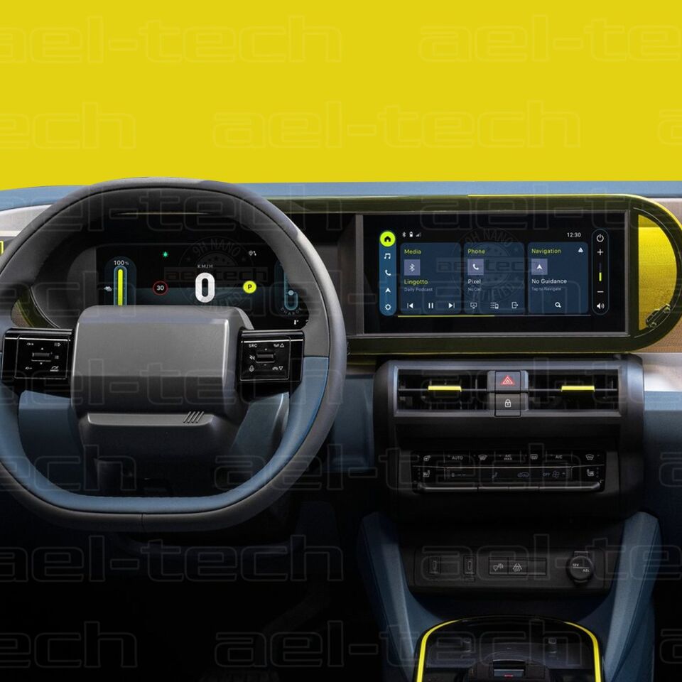 Fiat Panda Uyumlu Dijital Gösterge ve Navigasyon 9H Nano Ekran Koruyucu 2025