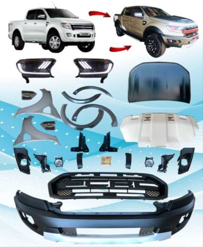 2012-2015 RANGER T6 İÇİN UYUMLU RANGER 2018+  T8 RAPTOR DÖNÜSÜM  FACELIFT