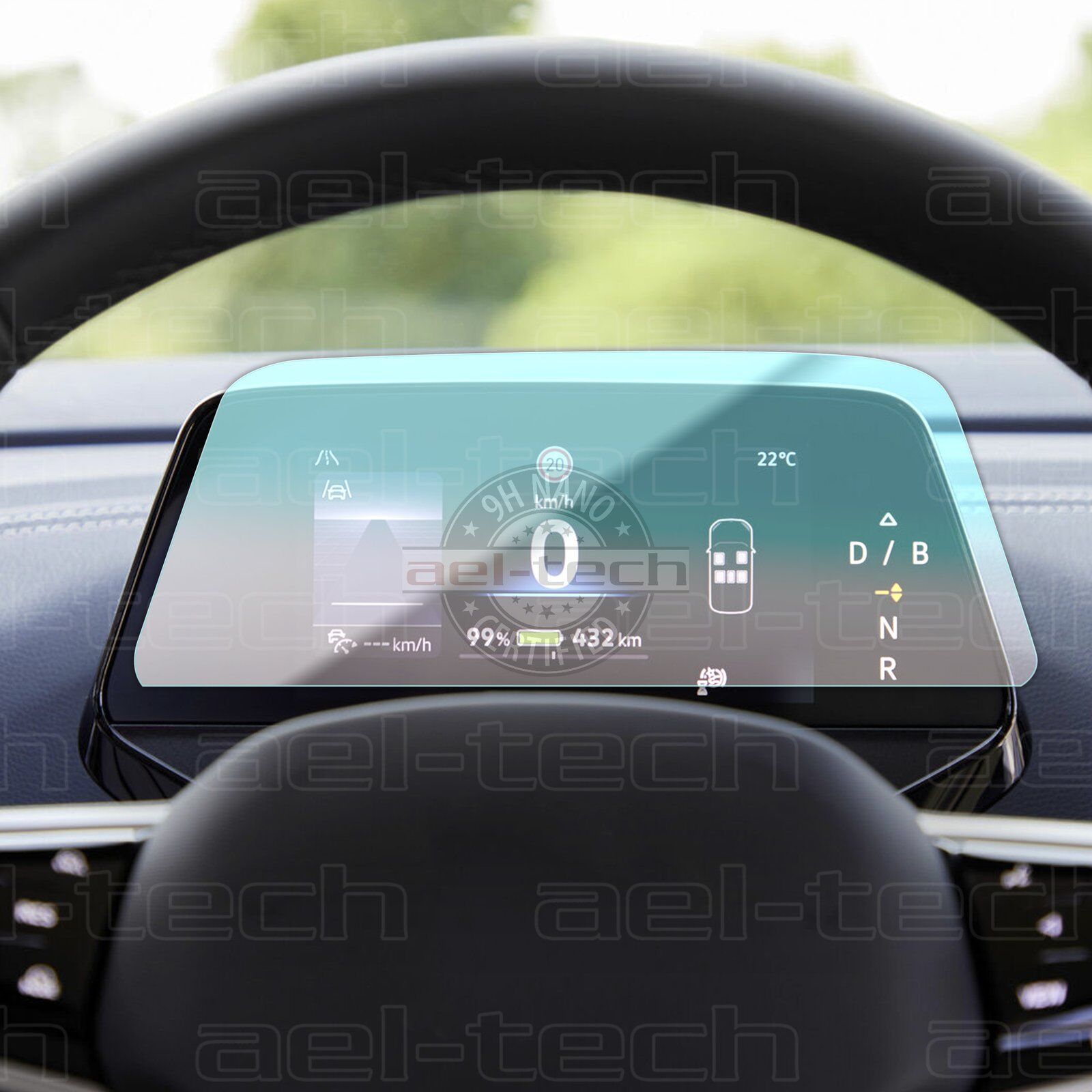 Volkswagen ID4 Dijital Gösterge 9H Nano Ekran Koruyucu 2025