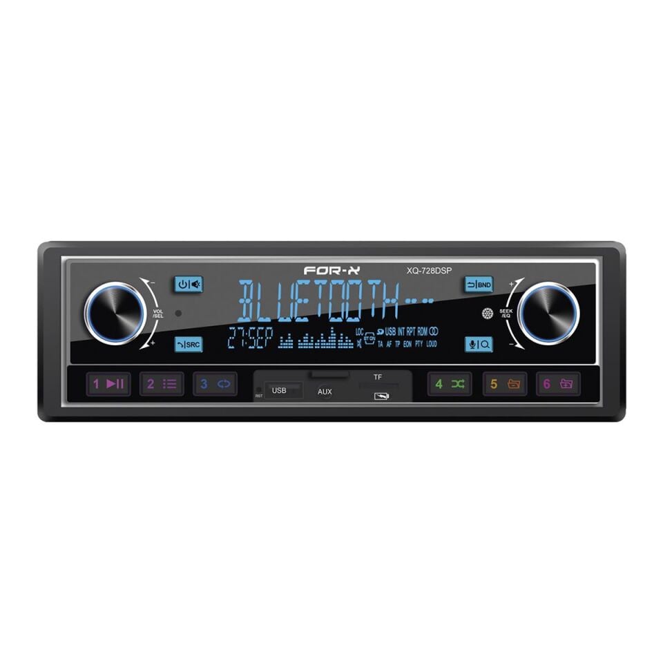 For-X XQ-728DSP Oto Teyp - Bluetooth Teyp