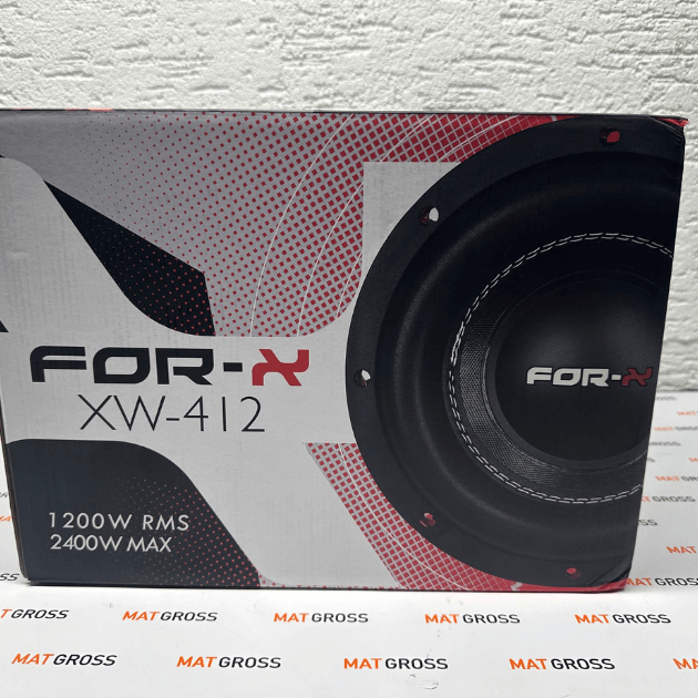 FOR-X XW-412 D2&D4 2400 WATT MAX