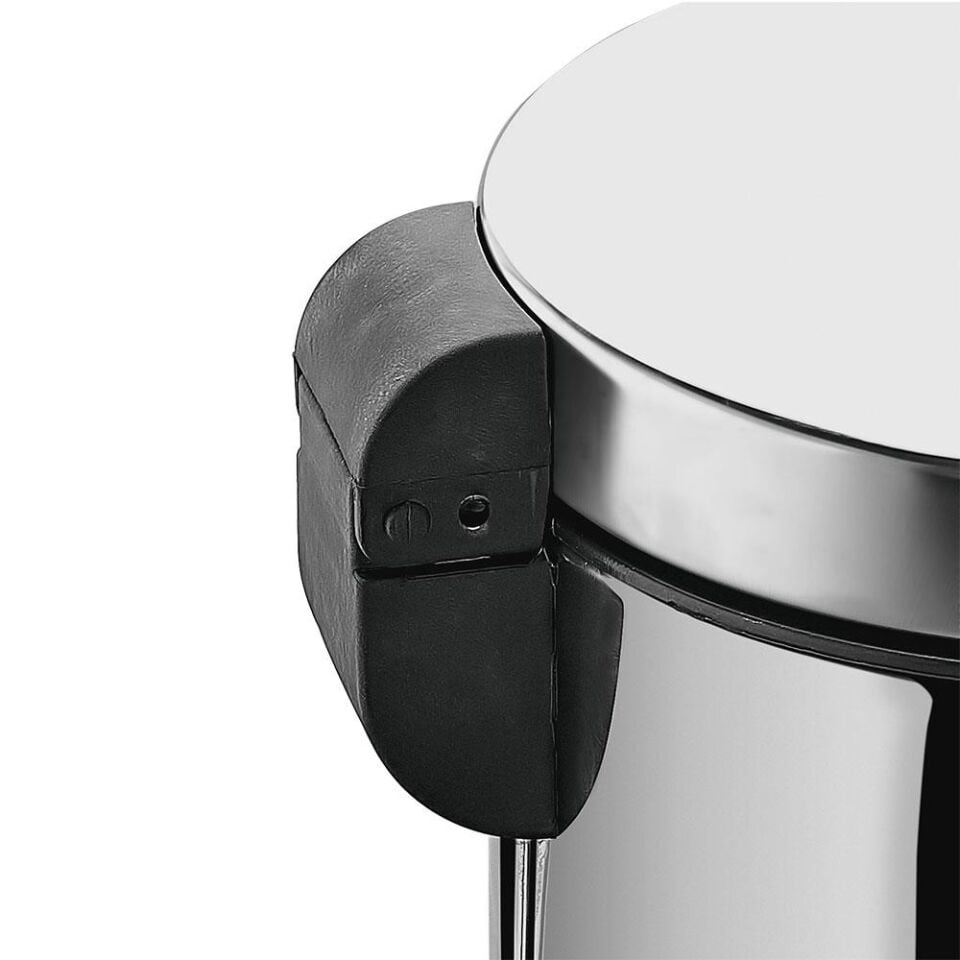 Rulopak Pedallı Paslanmaz Çöp Kovası 3 Litre 2'li Set