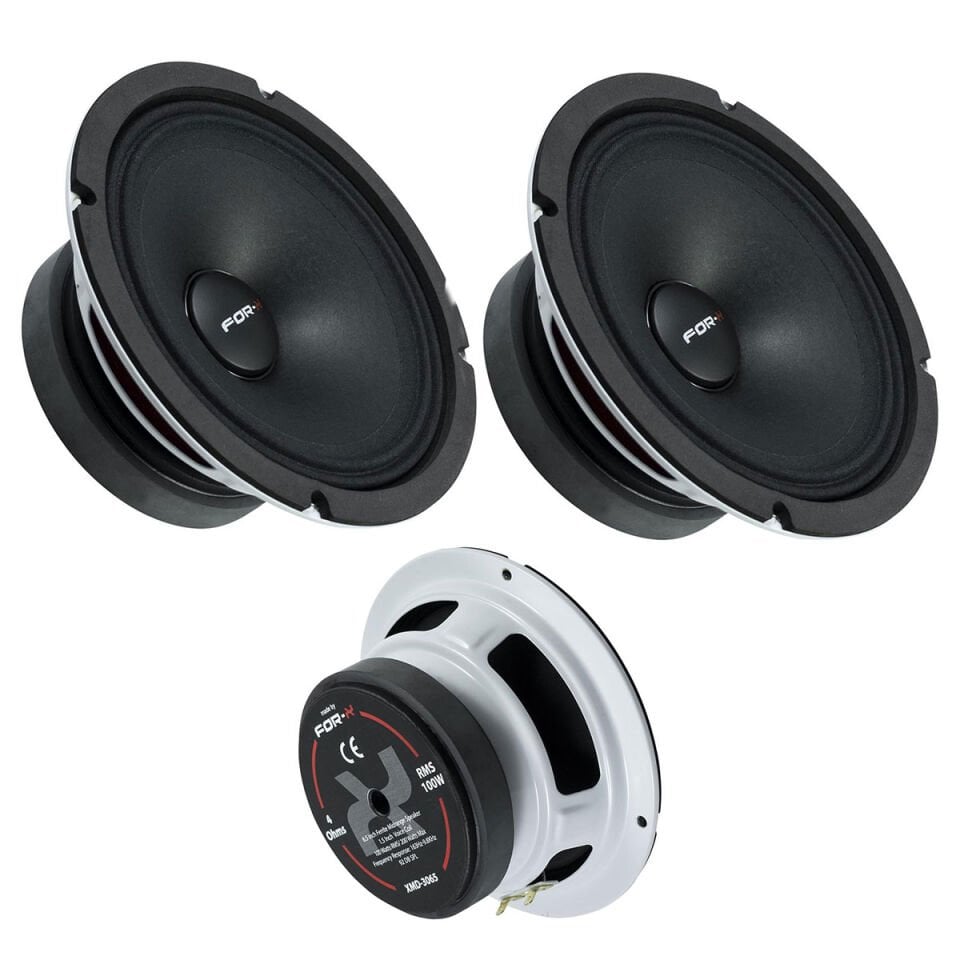 For-x XMD-3065 Midrange 100W Rms Power 200W Max Power 16 cm Hoparlör
