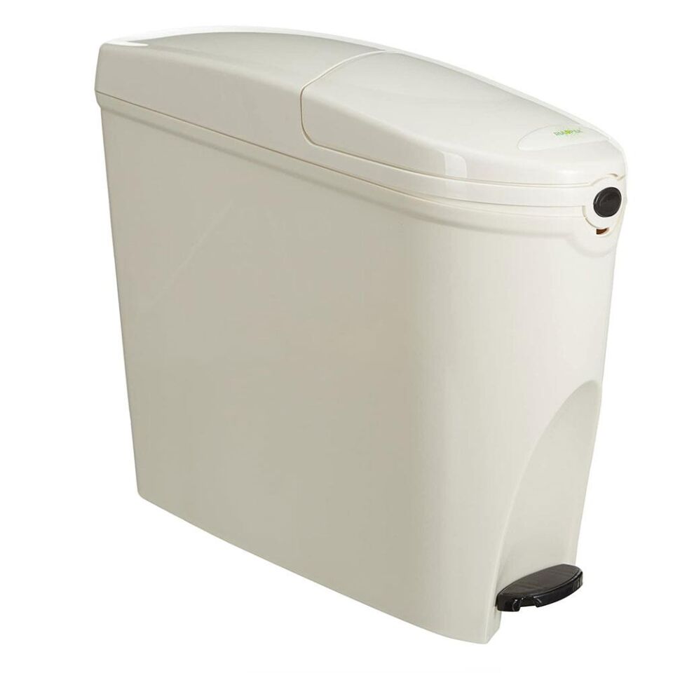 Rulopak Gizli Kapak Ped Atık Çöp Kovası 20 L