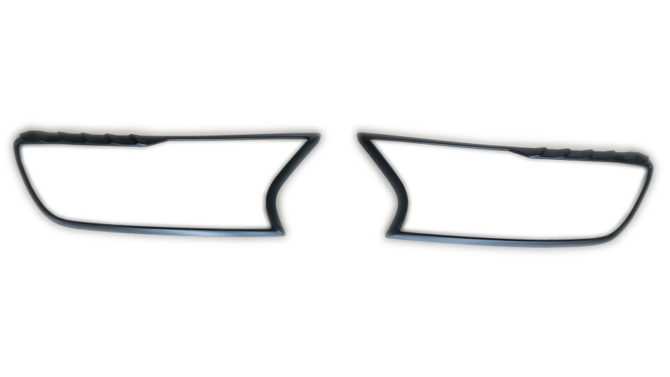 FORD RANGER 2015-2020 FAR ÇERÇEVESI KAPLAMA SIYAH