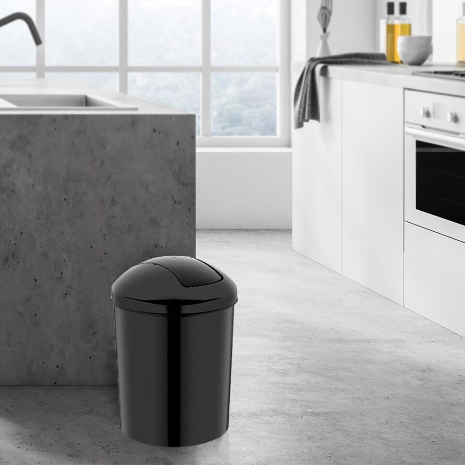 Rulopak Duvara Monte Çöp Kovası 25 Litre Beyaz