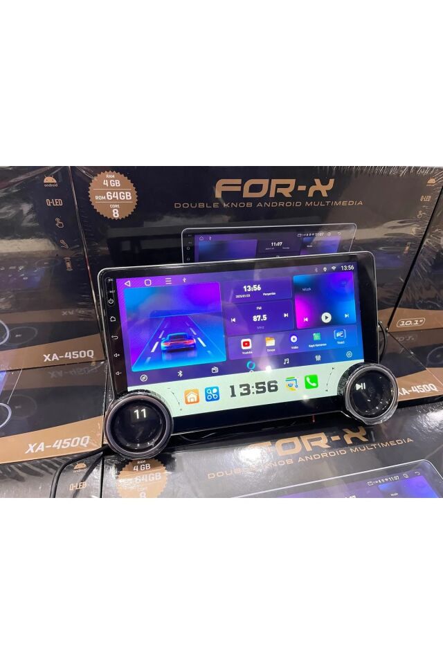 For-X XA-450Q 10.1'' QLED Android 13 Multimedya