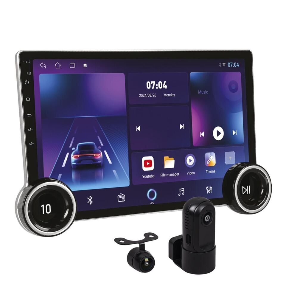 For-X XA-450Q 10.1'' QLED Android 13 Multimedya